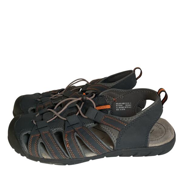 Alpine Design Other - Alpine Design Boulder II Men’s Outdoor Hiking Sandals Size 11 Gray Orange